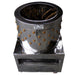 Stainless steel chicken plucker with 114 large plucker fingers