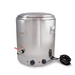 Stainless steel chicken scalder with adjustable thermostat and manual dunker