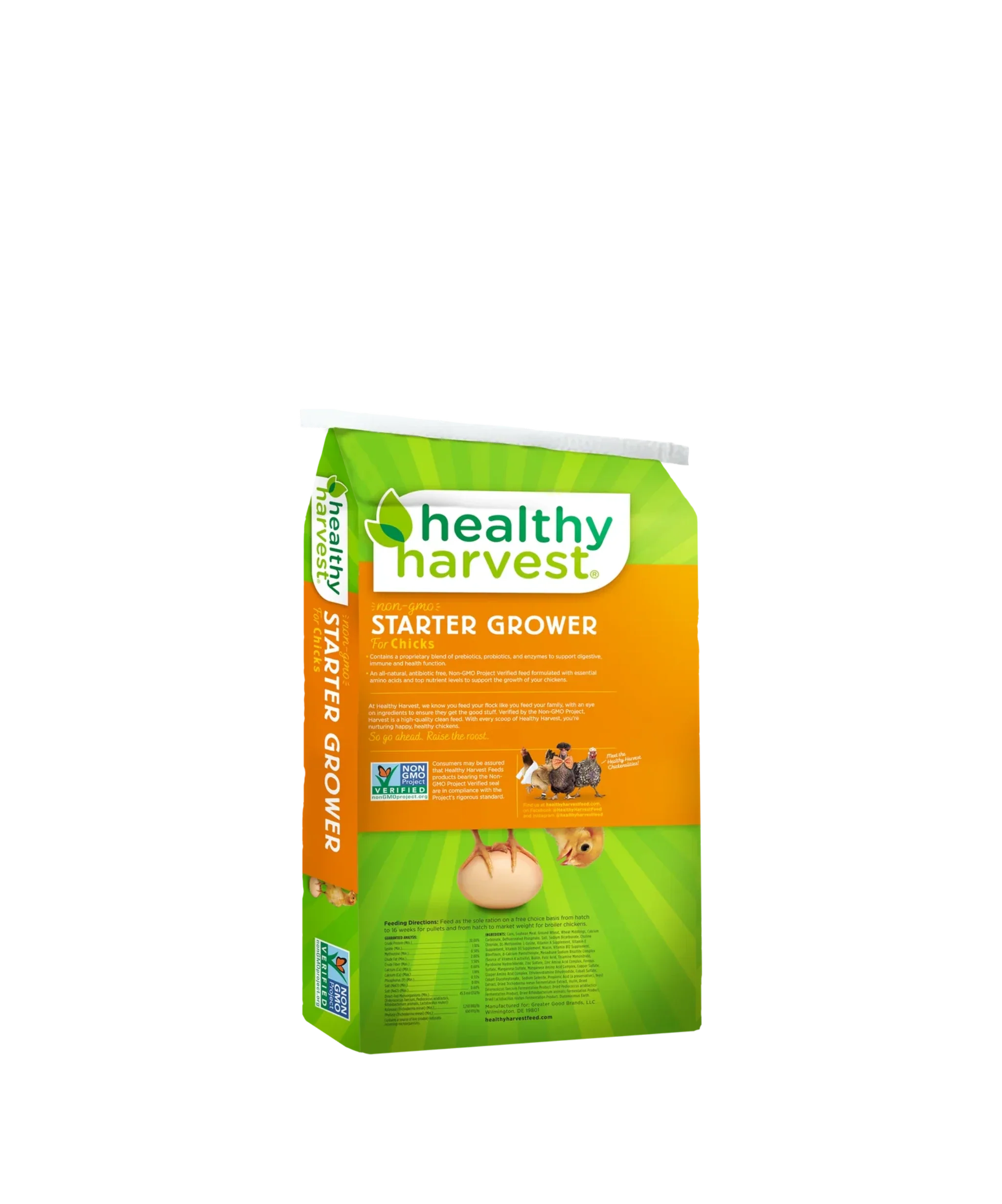 Healthy Harvest 20% Non-GMO Chick Starter/Grower main image