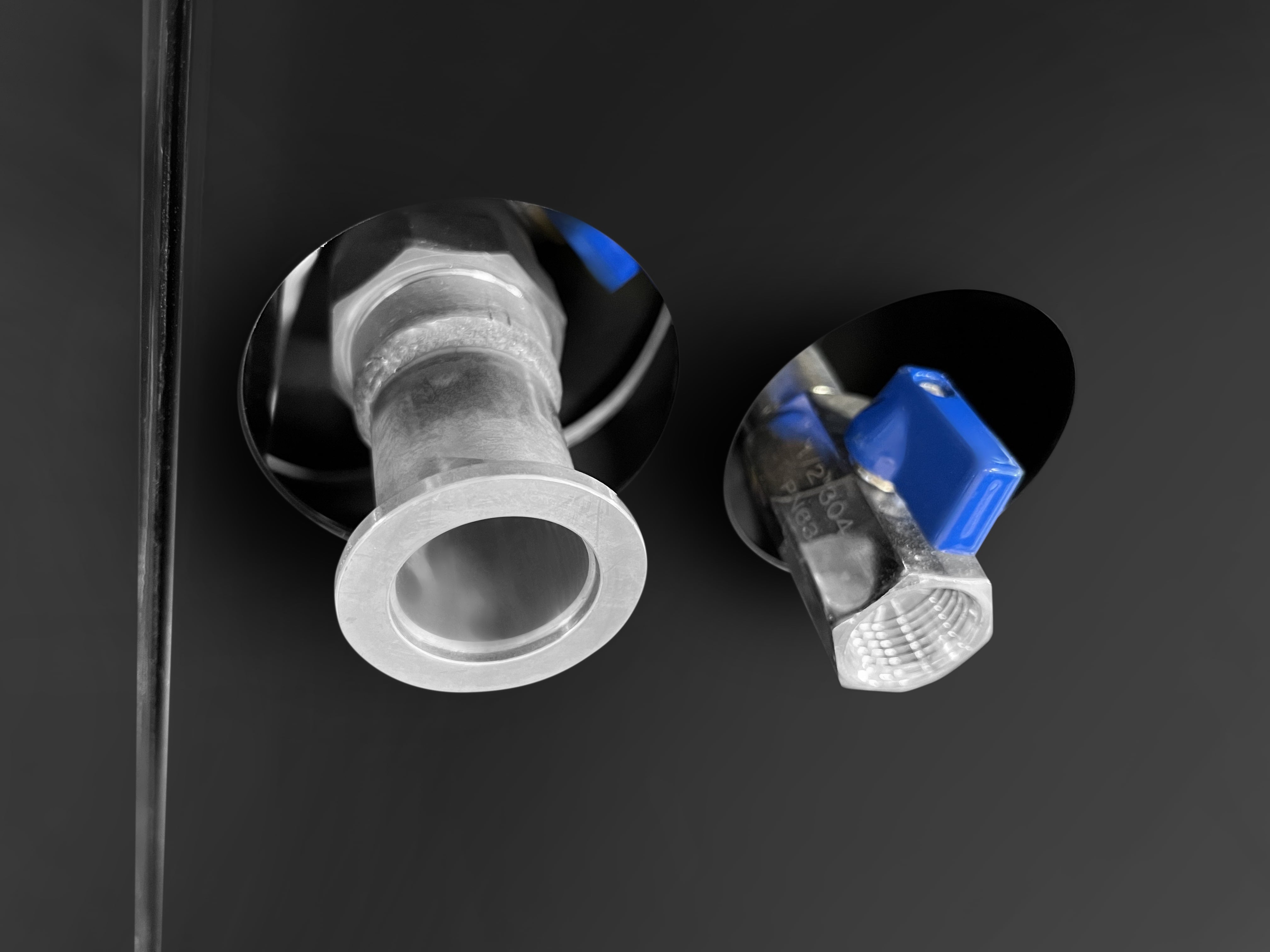 Stay Fresh Mega Freeze Dryer vacuum fitting