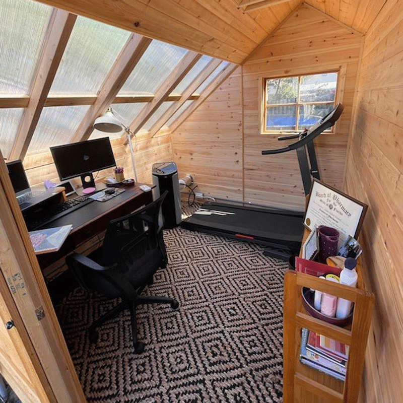 CedarShed Sunhouse indoor office