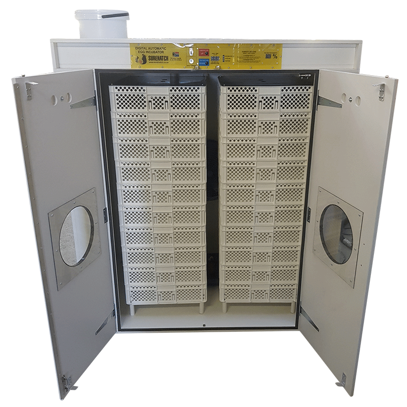 Surehatch SH6000 Egg Incubator & Hatchery - 2 Incubators & 1 Hatcher
