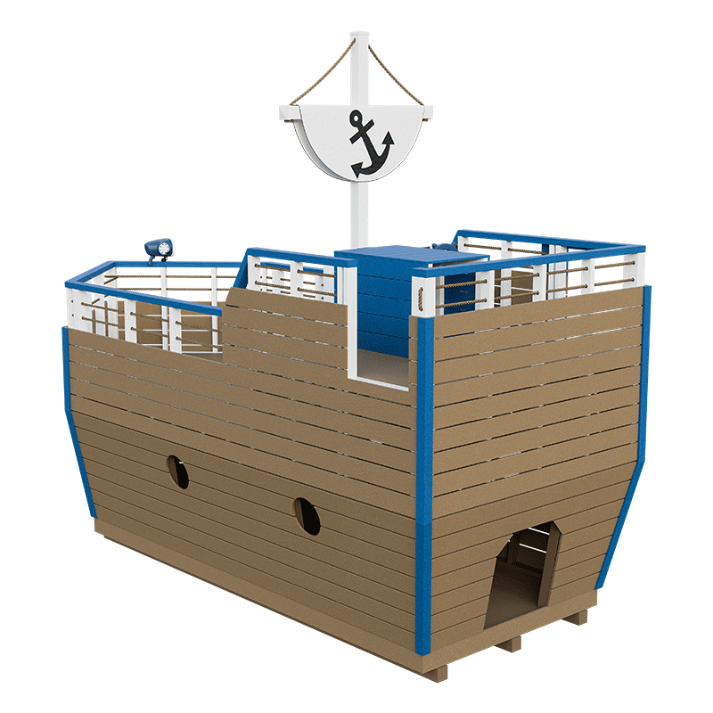 Swing Kingdom Play Set Adventurer Buccaneer back