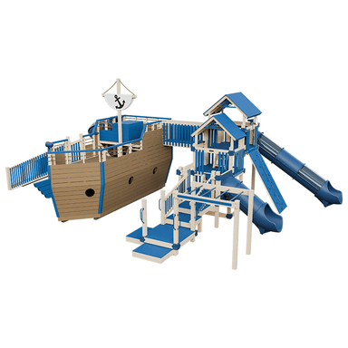 Swing Kingdom Play Set Adventurer Buccaneer front