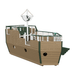 Swing Kingdom Play Set Adventurer Buccaneer green and white side and front