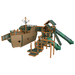 Swing Kingdom Play Set Adventurer Buccaneer green and wood