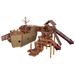Swing Kingdom Play Set Adventurer Buccaneer red and wood