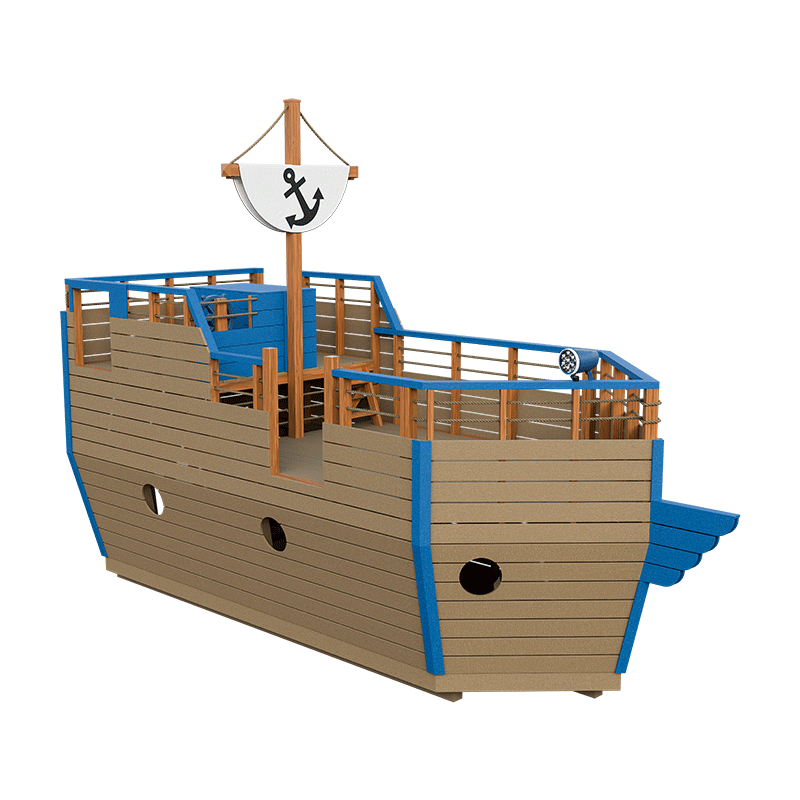 Swing Kingdom Play Set Adventurer Buccaneer ship
