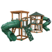 Swing Kingdom Play Set Adventurer Explorer green and wood