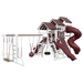 Swing Kingdom Play Set Adventurer Pinnacle red and white