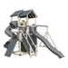 Swing Kingdom Play Set Adventurer Summit  gray and almond