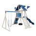 Swing Kingdom Play Set Mountaineer Climber 35 blue and almond