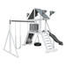 Swing Kingdom Play Set Mountaineer Climber 35 gray and white