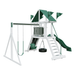 Swing Kingdom Play Set Mountaineer Climber 35 green and white