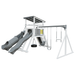 Swing Kingdom Play Set Mountaineer Climber 55 Deluxe gray white