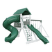 Swing Kingdom Play Set Mountaineer Climber 55 Turbo Deluxe green and white
