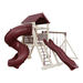 Swing Kingdom Play Set Mountaineer Climber 55 Turbo Deluxe red and almond