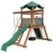 Swing Kingdom Play Set Mountaineer Climber 55 green wood