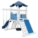 Swing Kingdom Play Set Mountaineer Climber 55 white blue