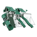 Swing Kingdom Play Set Mountaineer Mega Climber 55 Deluxe green and white