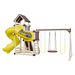 Swing Kingdom Play Set Switchback Super 48 Turbo almond red yellow