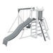 Swing Kingdom Play Set Trailblazer Basecamp 22 gray white