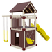 Swing Kingdom Play Set Trailblazer Basecamp 55 Clubhouse red yellow almond