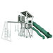 Swing Kingdom Play Set Trailblazer Basecamp 55 Lookout green white