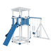 Swing Kingdom Play Set Trailblazer Basecamp 55 Stargazer blue white