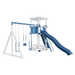 Swing Kingdom Play Set Trailblazer Basecamp 55 Stargazer blue white swings