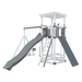 Swing Kingdom Play Set Trailblazer Basecamp 55 Stargazer gray white front