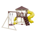Swing Kingdom Play Set Trailblazer Basecamp 77 Honeycomb almond red yellow