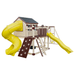 Swing Kingdom Playhouse Series Cabin Deluxe red yellow almond