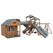 Swing Kingdom Playhouse Series Cottage Escape gray and wood