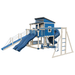 Swing Kingdom Playhouse Series Kingdom Lodge Deluxe blue and almond