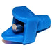 Translucent Rite Farm chicken waterer with horizontal nipple drinkers