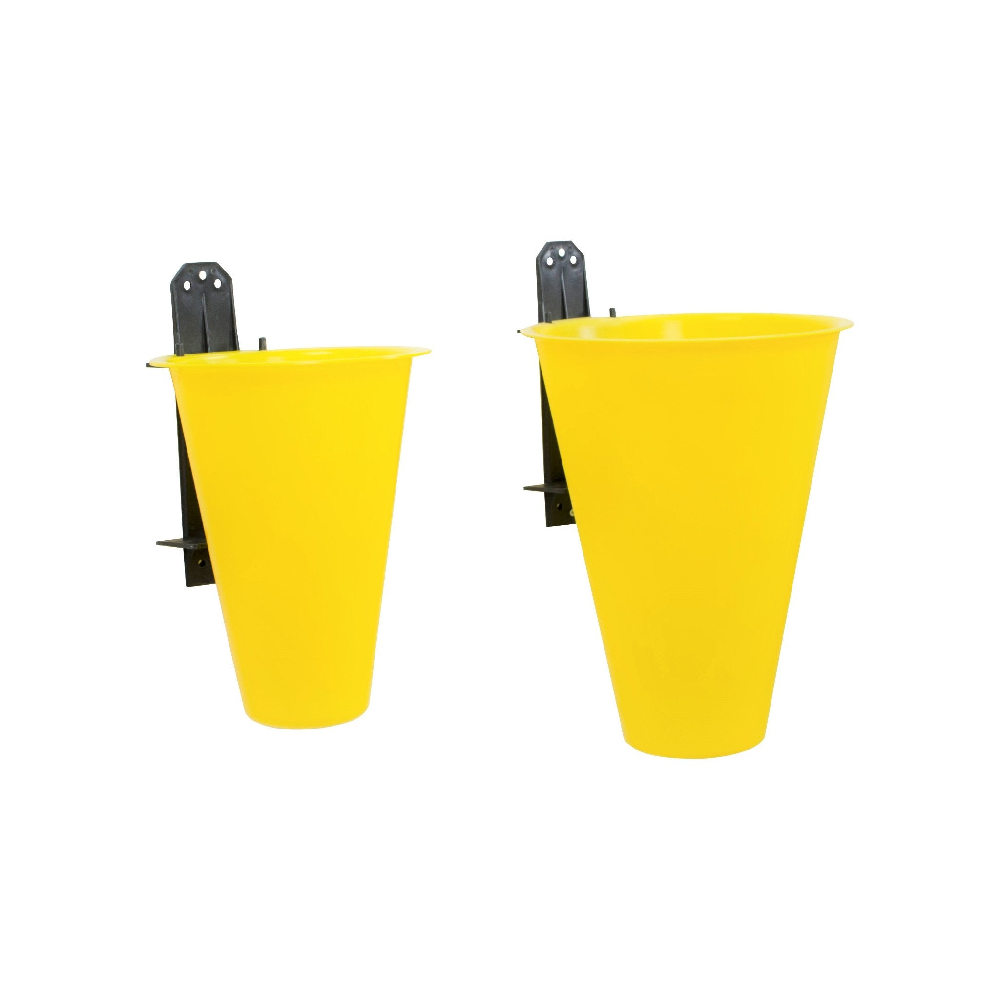 Turkey and goose restraining cone for poultry processing and easier cleanup.