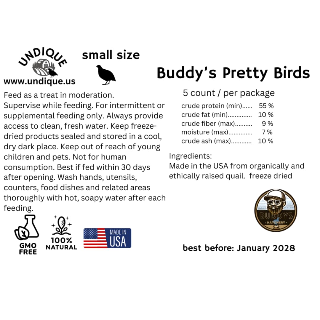 Undique Buddy's Pretty Birds