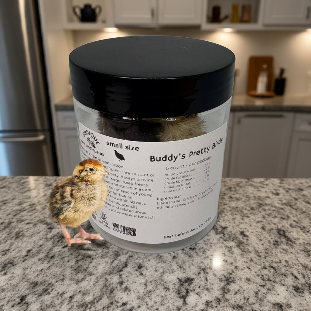 Undique Buddy's Pretty Birds Packaging