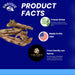 Undique Freeze-Dried Duck Feet Product Facts