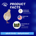 Undique Quail Whole Prey dehydrated for Bird Dog Training or Falconry Product Facts