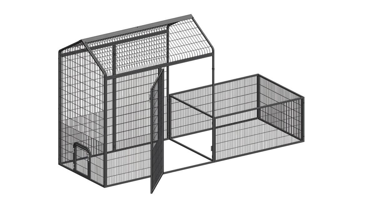 Standard Run Add-On | Smart Chicken Coop — Gone Broody