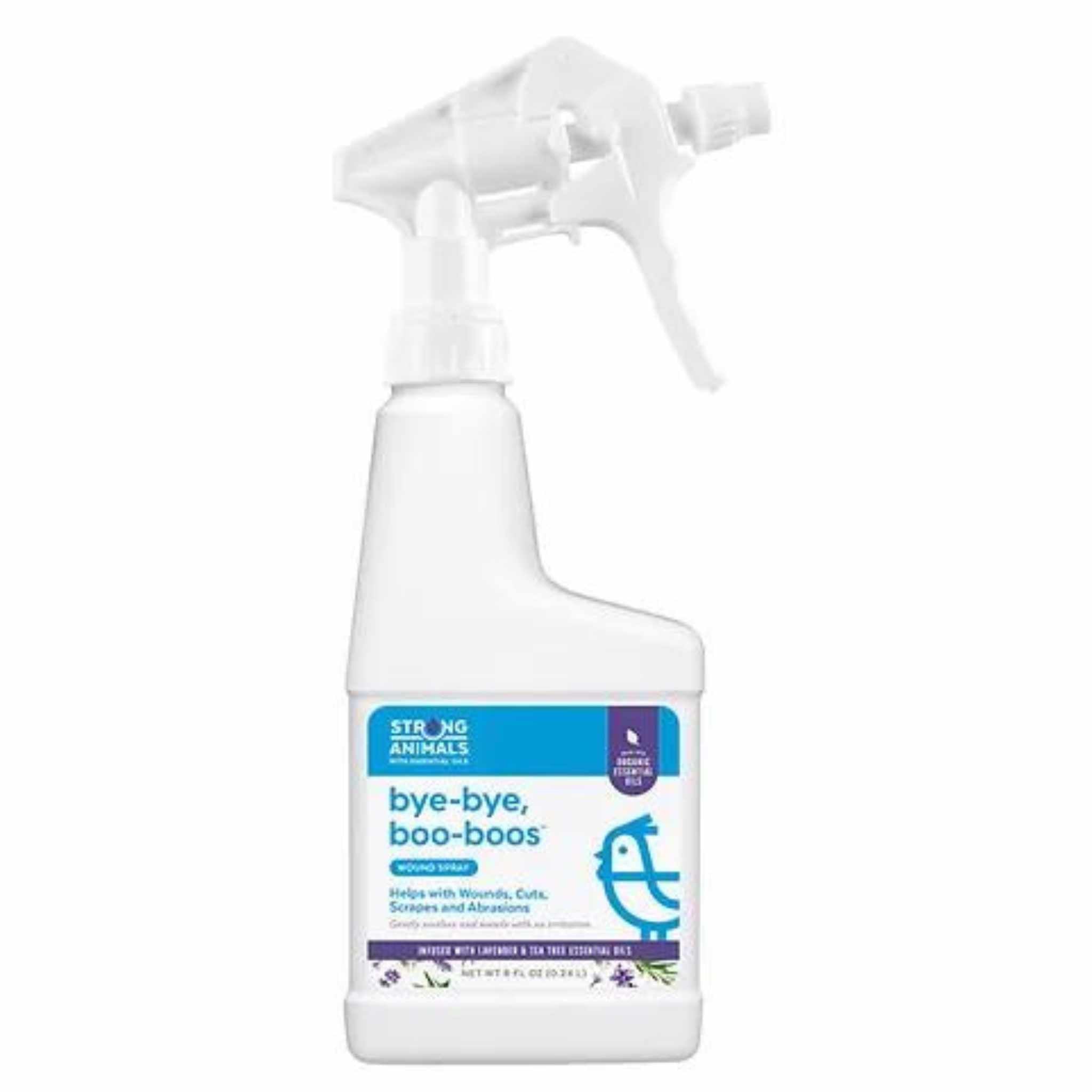 Strong Animals Bye-Bye, Boo-Boos - Chicken Wound Spray - 8 oz