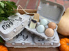 Vintage farmhouse egg carton perfect for gifting