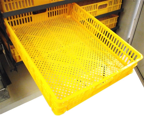 Washable egg hatcher basket for the final days of incubation