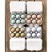 White Henlay half dozen egg carton with six egg compartments
