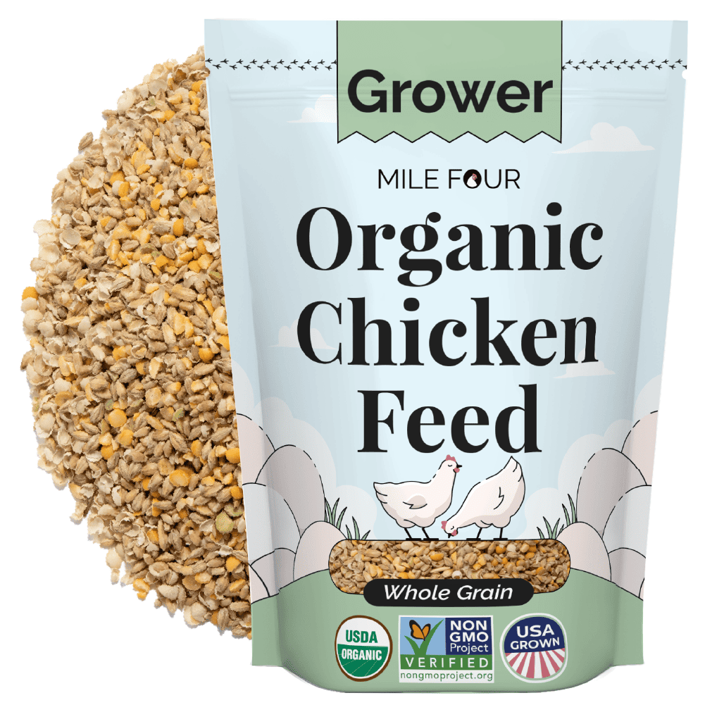 Mile Four Grower Organic Chicken Feed
