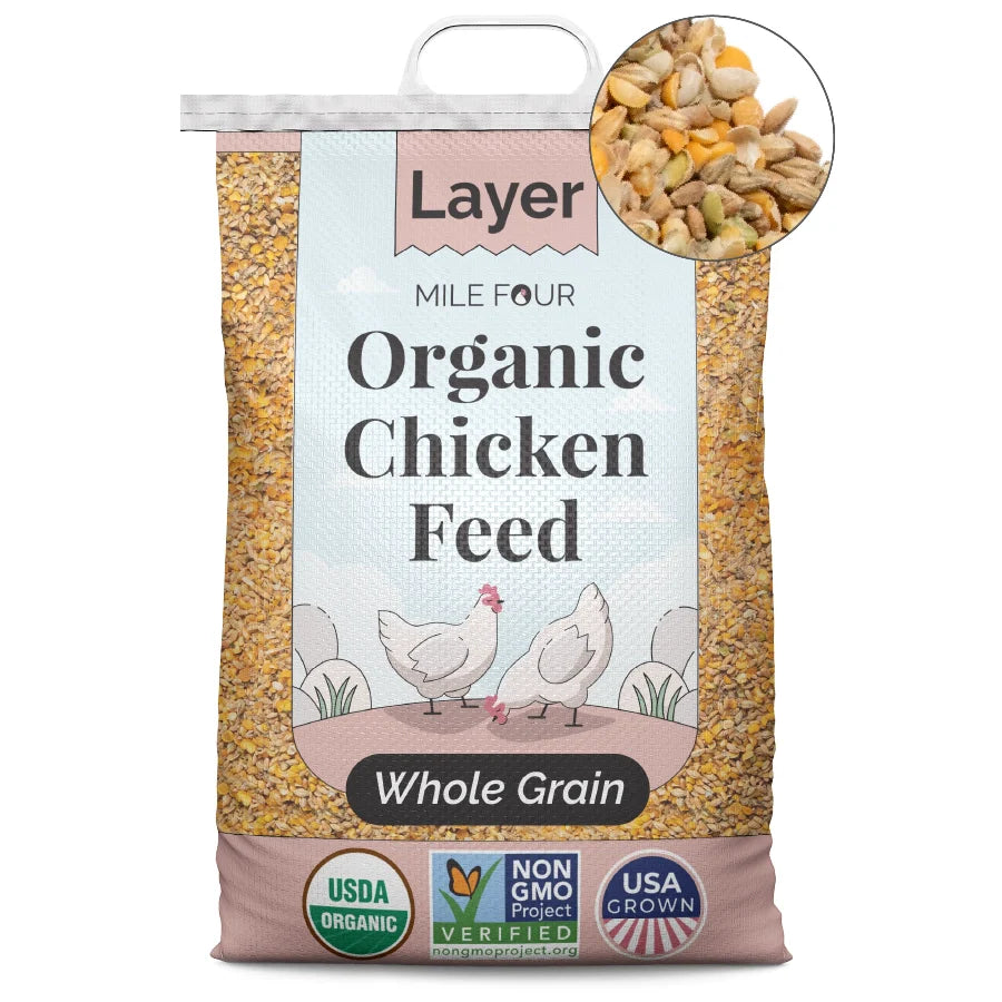 Mile Four Layer Organic Chicken Feed