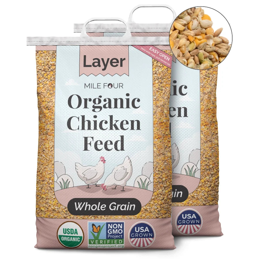 Mile Four Layer Organic Chicken Feed