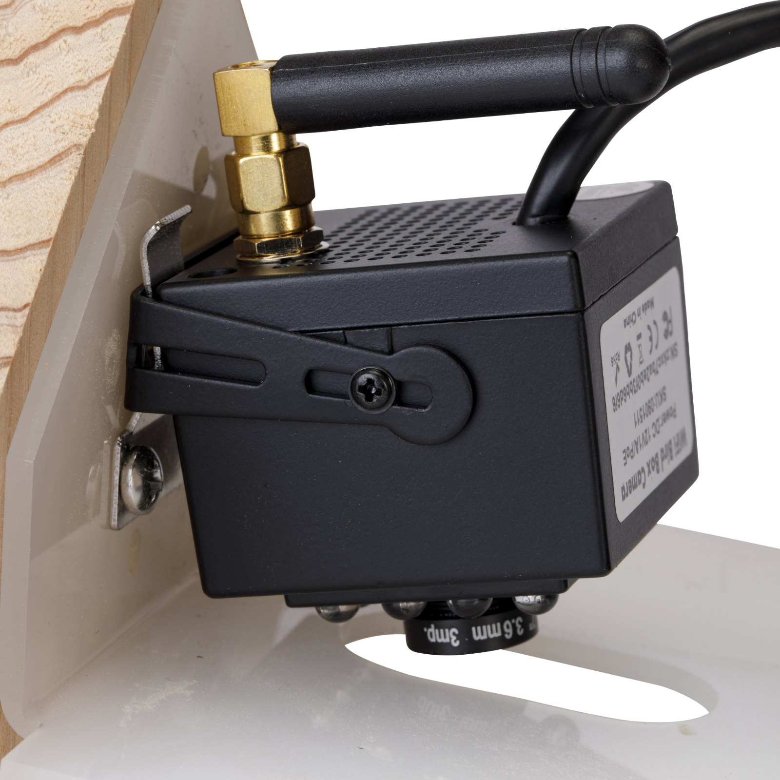 WiFi bird house camera for live viewing and recording nesting birds